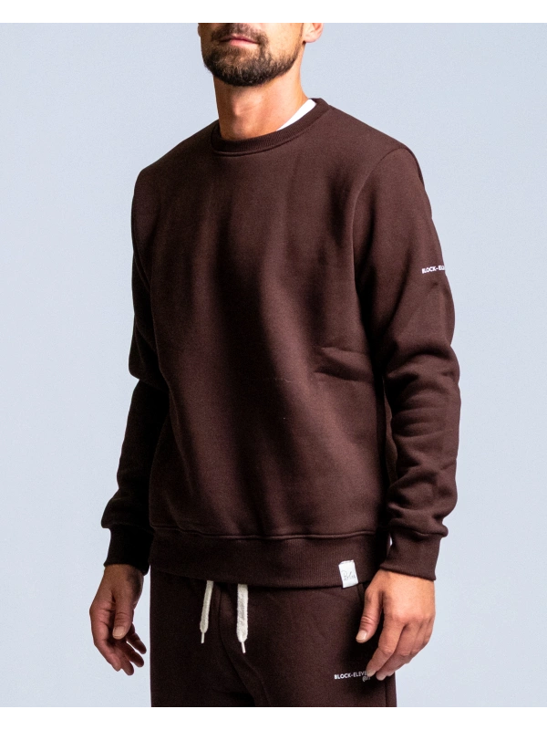 BASIC CREW NECK SWEATSHIRT