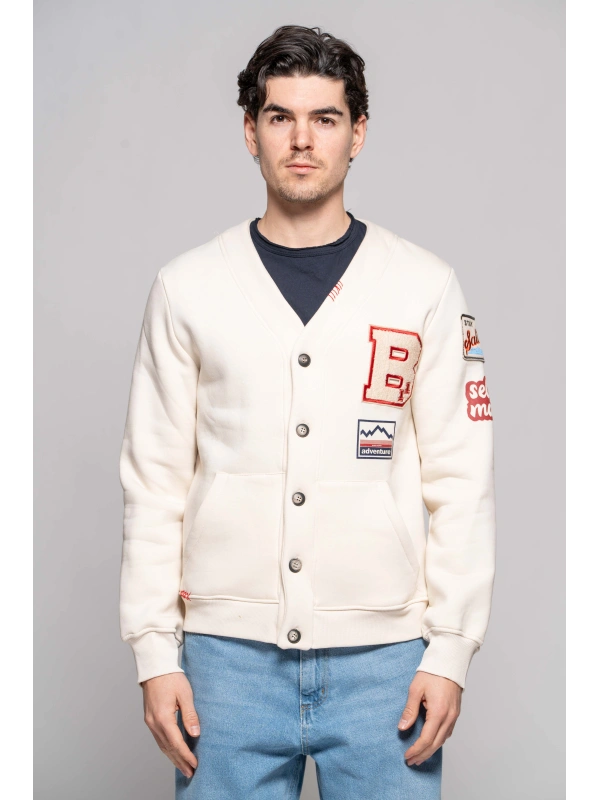 CARDIGAN SWEATSHIRT PATCH