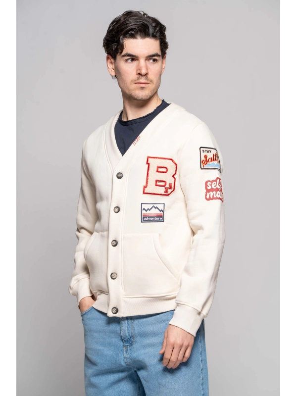 CARDIGAN SWEATSHIRT PATCH 2