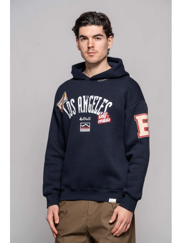 PATCH PRINT HOODIE 2