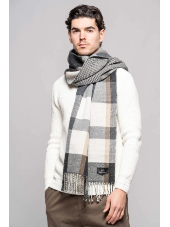 CHECK SCARF