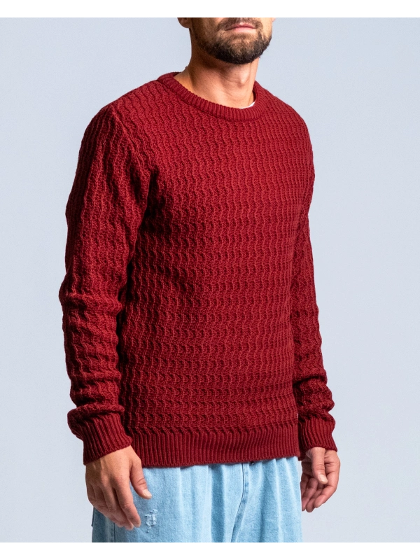 MAGLIA MICRO TRECCIA