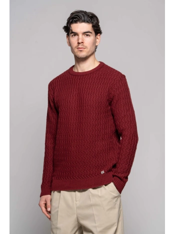 MICRO BRAID SWEATER