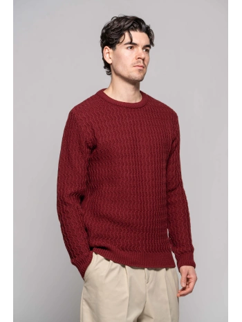 MICRO BRAID SWEATER