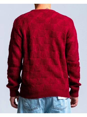 ENGLISH RIB BRAID SWEATER