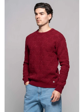 ENGLISH RIB BRAID SWEATER