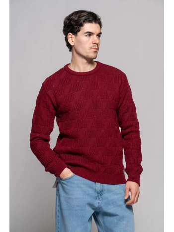 ENGLISH RIB BRAID SWEATER