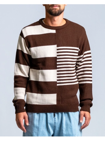 MAGLIA RIGATA BLU NOTTE/VERDE GUCCI