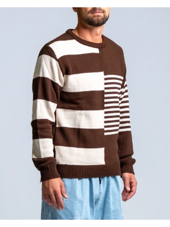 MAGLIA RIGATA BLU NOTTE/VERDE GUCCI