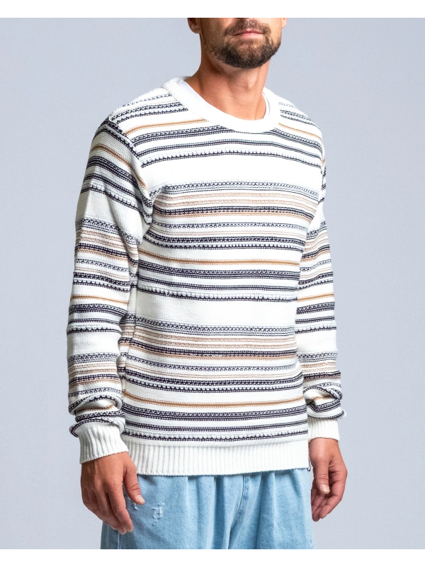 JACQUARD STRIPED SWEATER 2