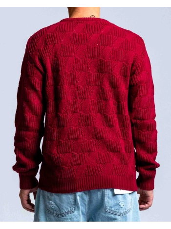 MAGLIA RIGA JAQUARD PANNA