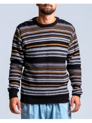 MAGLIA RIGA JAQUARD PANNA