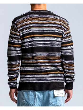 MAGLIA RIGA JAQUARD PANNA