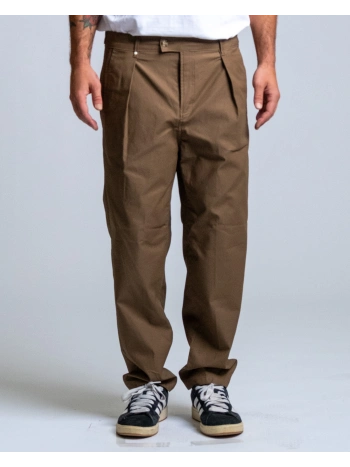 YARN-DYED POL/COTTON PANTS
