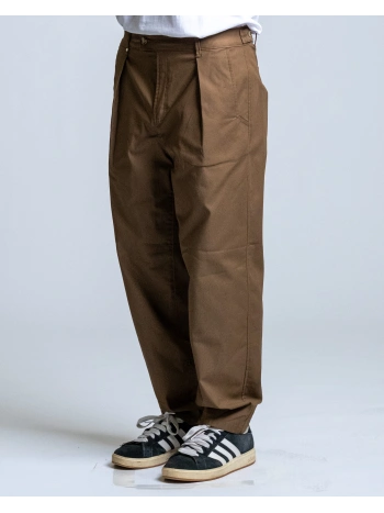 PANT. POL/COT TINTO FILO TABACCO
