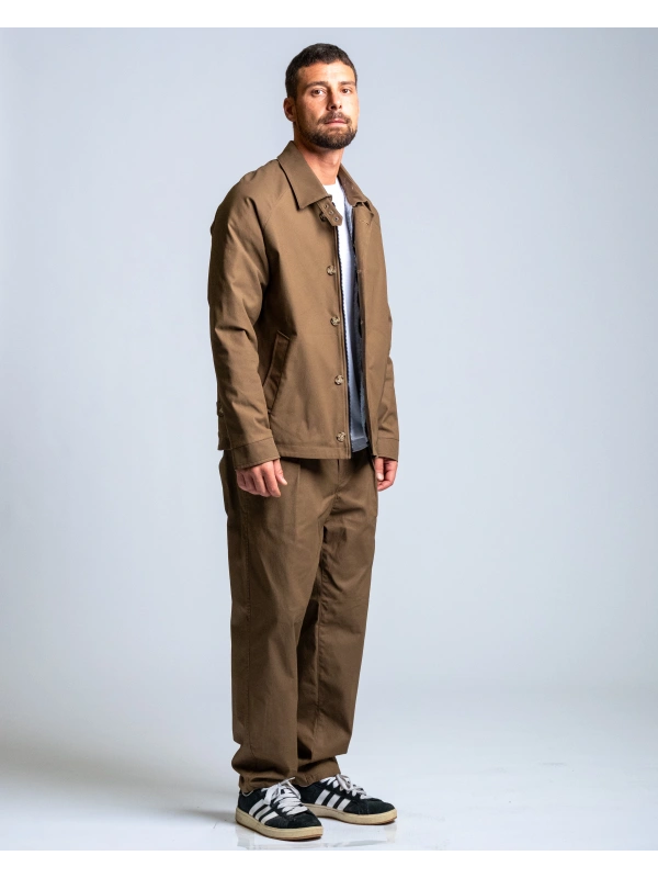 YARN-DYED POL/COTTON PANTS