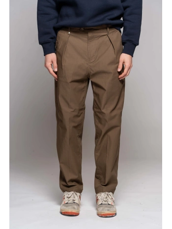 YARN-DYED POL/COTTON PANTS