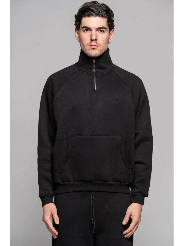 FELPA MEZZA ZIP