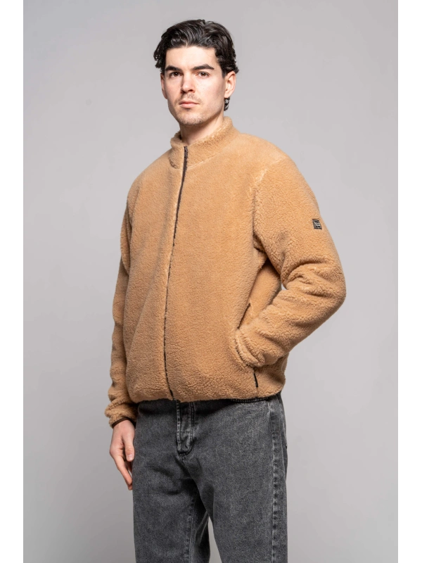 FULL ZIP TEDDY JACKET