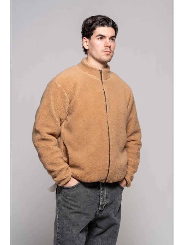 FULL ZIP TEDDY JACKET