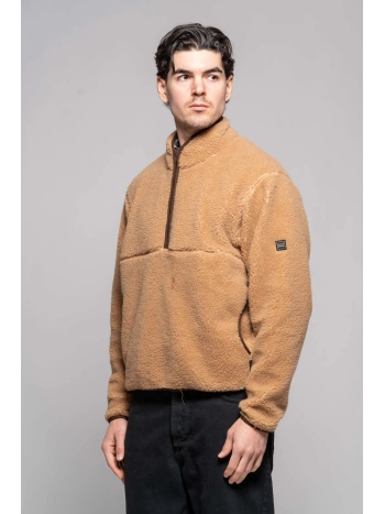 HALF-ZIP TEDDY JACKET