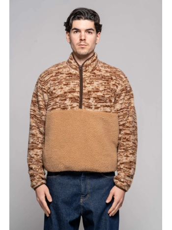Half and Half Teddy Jacket