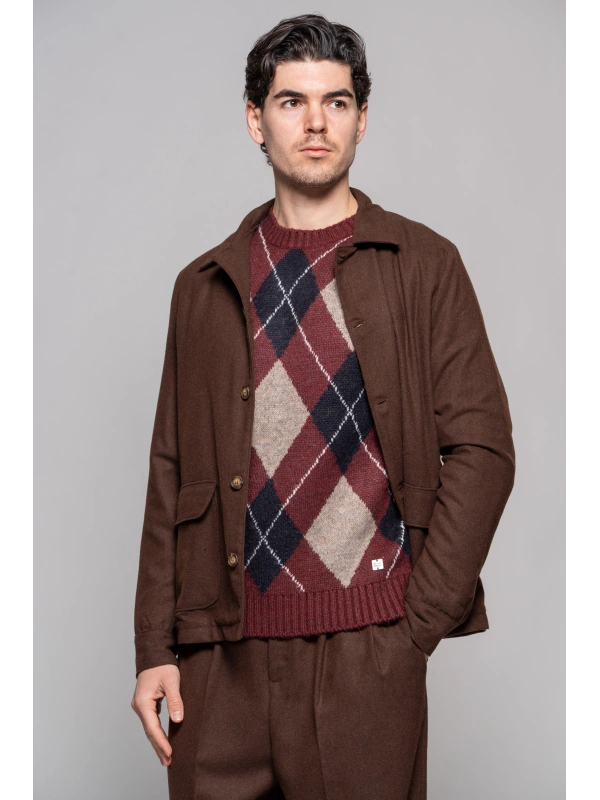 OVERSHIRT LANA VISCOSA