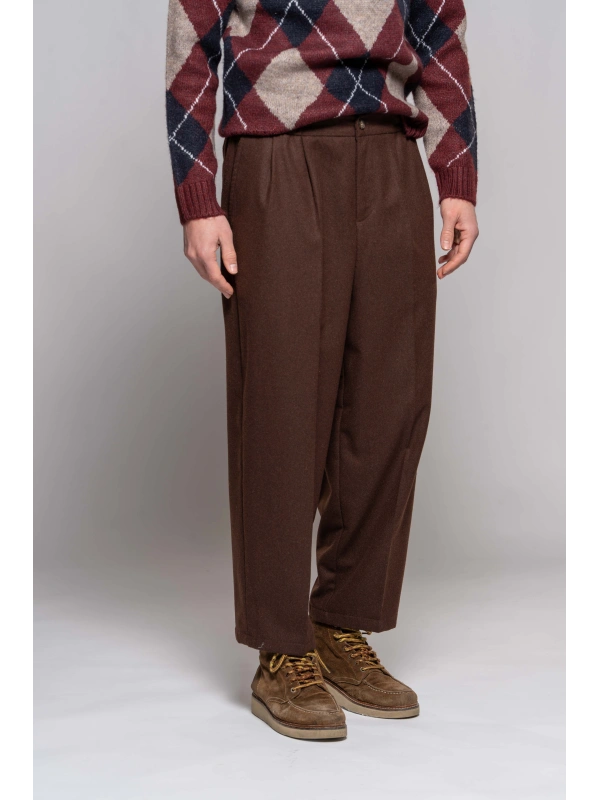 WOOL TROUSERS