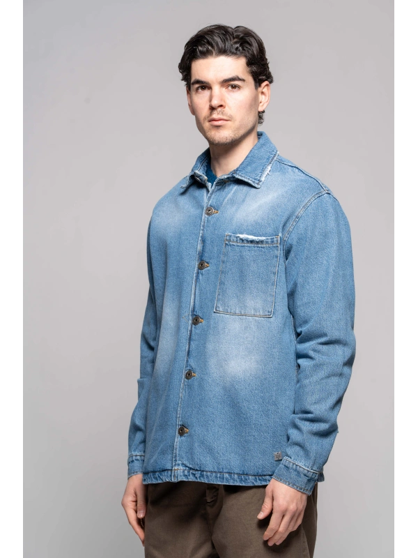 DENIM OVERSHIRT