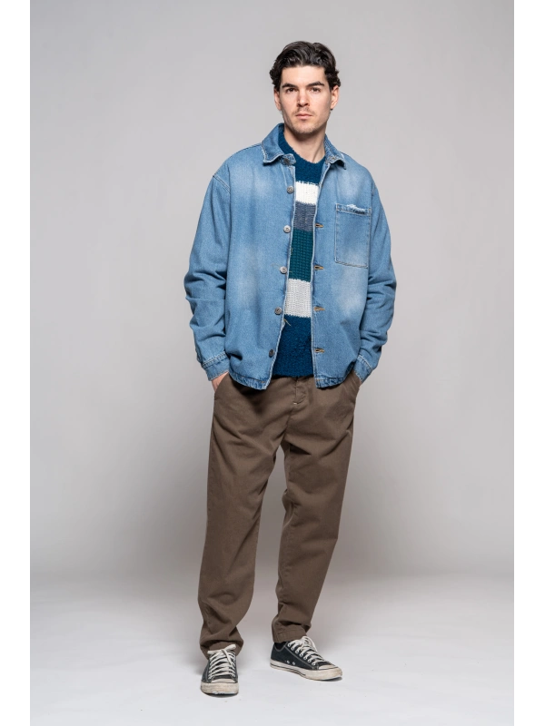 DENIM OVERSHIRT