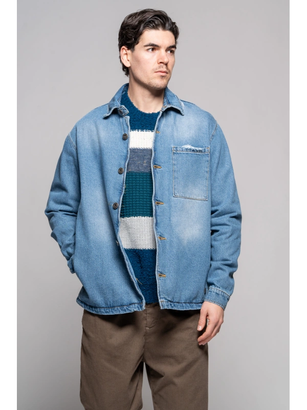 DENIM OVERSHIRT