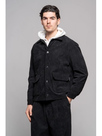 GIUBBINO OVERSHIRT VELL. MILITARE