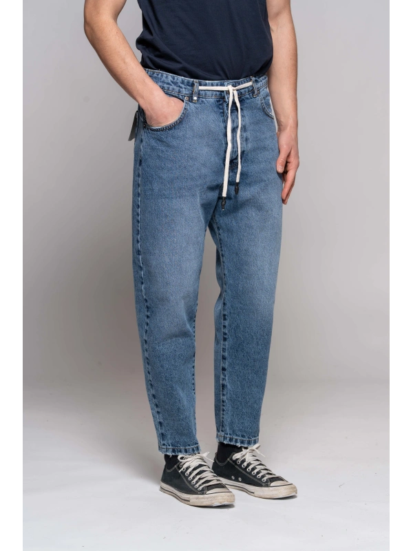 MEDIUM COUL.MARMO JEANS