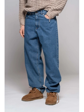 MEDIUM MARBLE PALAZZO JEANS