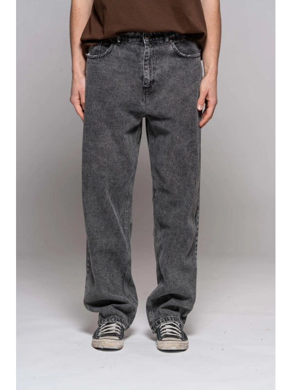 JEANS PALAZZO MARMO BLACK