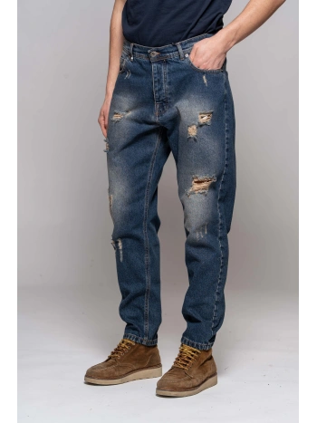 JEANS CROPPED ROTTURE