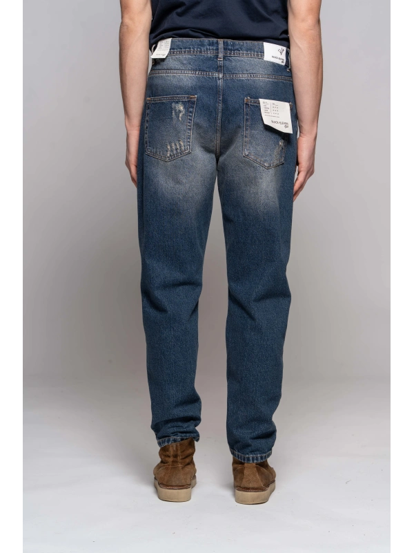JEANS CROPPED ROTTURE