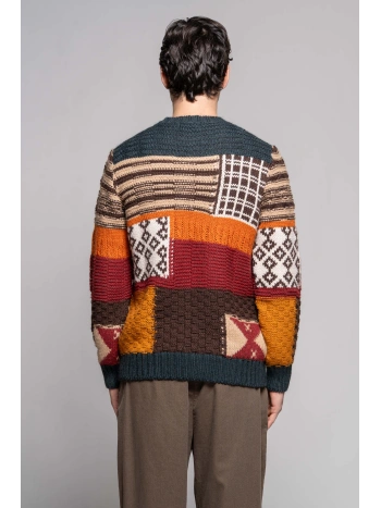 JACQUARD STITCH SWEATER