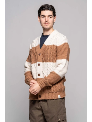 CARDIGAN WITH BRAID BANDS