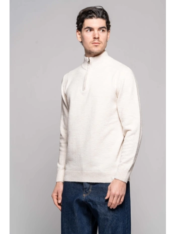 M.CAMIONER ZIP WOOL MIX