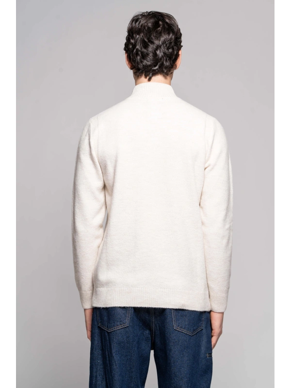 M.CAMIONER ZIP MISTO LANA