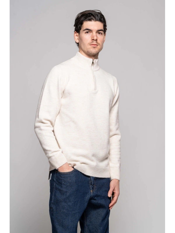 M.CAMIONER ZIP MISTO LANA