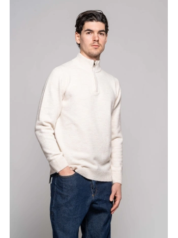 M.CAMIONER ZIP WOOL MIX